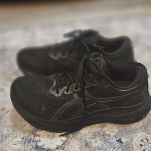 Asics Black Athletic Shoes